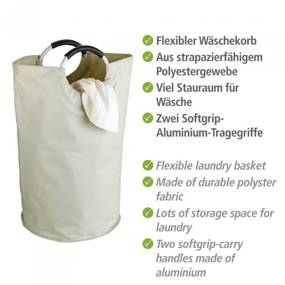 Wäschesammler Mod. Jumbo Stone, Multifunktionstasche, 69 l 