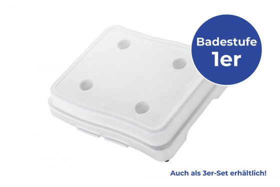 Bad-Stufe 1er, 38,1 x 48,3 x 10 cm