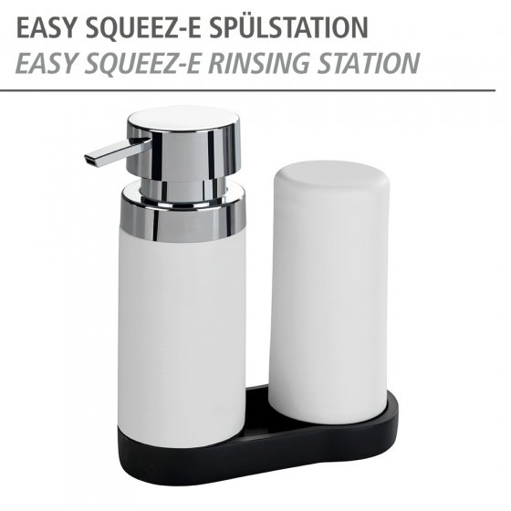 Spülstation Mod. Easy Squeez-e Weiß, Spülbecken-Organizer 