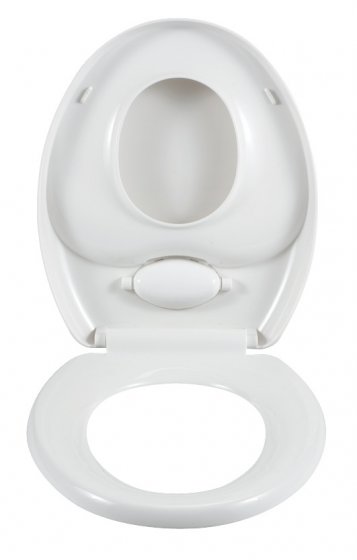 WC-Sitz Mod. Family, Toiletten-Doppelsitz mit Absenkautomatik