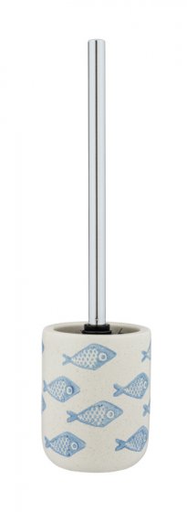 WC-Garnitur Mod. Aquamarin Keramik, handbemalt 