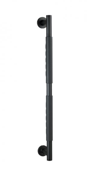 Wandhaltegriff Mod. Secura 65,5 cm Schwarz, TÜV Bauart geprüft
