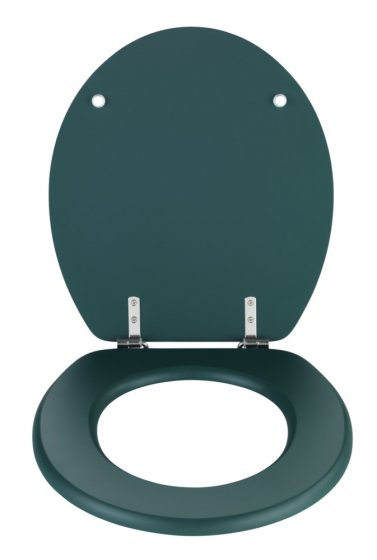 WC-Sitz Mod. Prima Dunkelgrün matt, MDF 