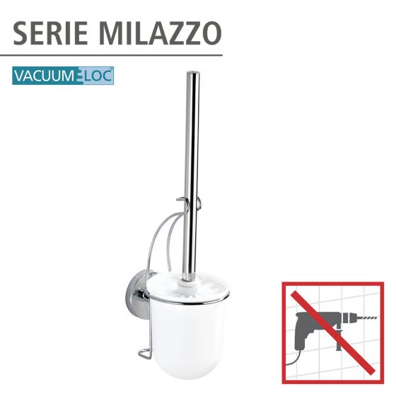 Vacuum-Loc® Wand WC-Garnitur Mod. Milazzo, Befestigen ohne bohren