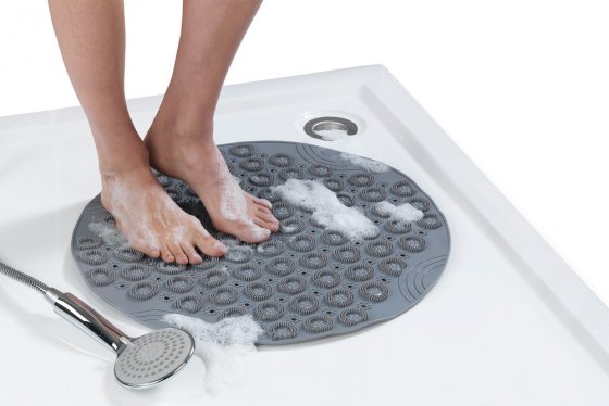Duschmatte mit Fußreflexzonenmassage, bequeme Badematte