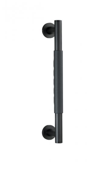 Wandhaltegriff Mod. Secura 40,5 cm Schwarz, TÜV Bauart geprüft