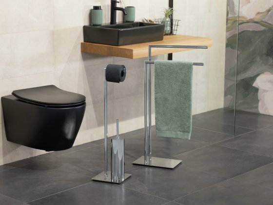Handtuchständer Mod. Recco mit 2 Armen, Kleiderständer 