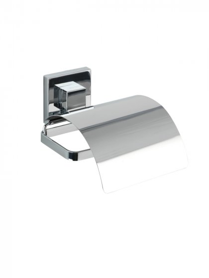 Vacuum-Loc® WC-Set Mod. Quadro 2-teilig Edelstahl, WC-Garnitur und Toilettenpapierhalter, rostfrei 