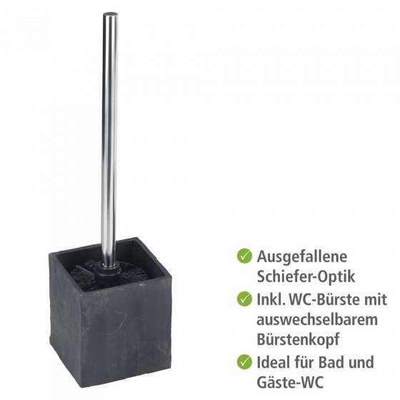 WC-Garnitur Mod. Slate-Rock, Schieferoptik