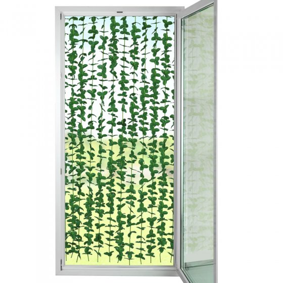 Blättervorhang Mod. Liane, dekorativer Türvorhang/Insektenschutz für Balkon 