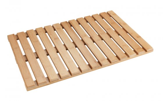 Baderost Mod. Indoor & Outdoor Bambus, 40 x 60 cm, mit rutschhemmender Unterseite
