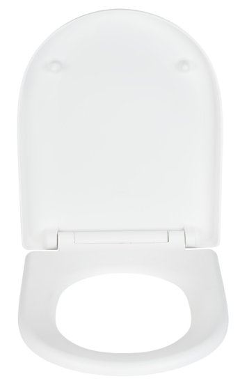 WC-Sitz Exclusive Nr. 3 Weiß Matt, aus antibakteriellem Duroplast 