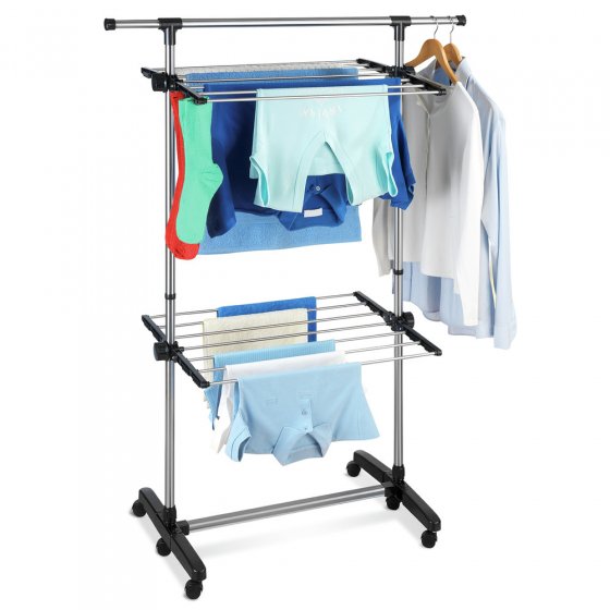 Platzspar-Wäschetrockner, aus rostfreiem Edelstahl 