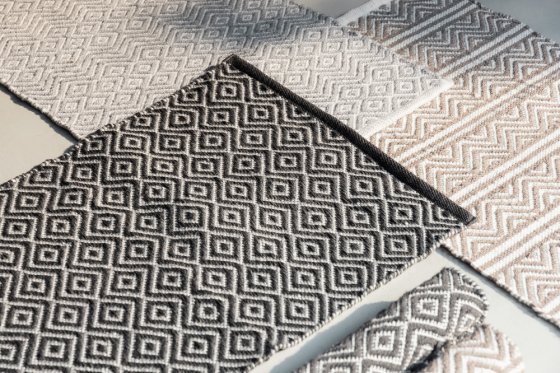 Badematte Mod. Shaki, Badvorleger aus recycelten PET Flaschen, 50 x 80 cm
