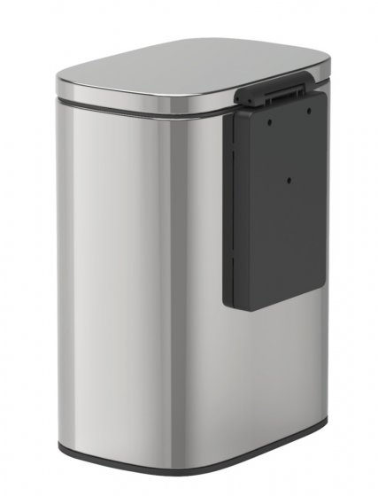 Wand-Kosmetikeimer Mod. Sare Glänzend 5 L, Easy Close Absenkautomatik 