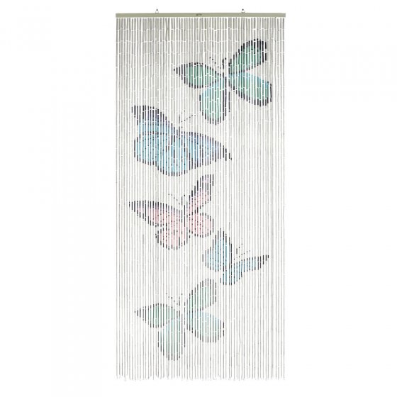 Bambusvorhang Mod. Schmetterlinge, 90 x 200 cm 
