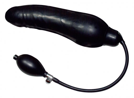 Dildo Black Latex Balloon 