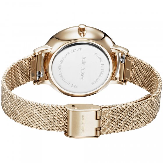 Damenuhr Edelstahl roséfarben Tree of Life 