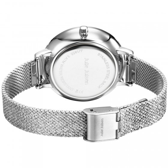 Damenuhr Edelstahl silberfarben Tree of Love silver purple 