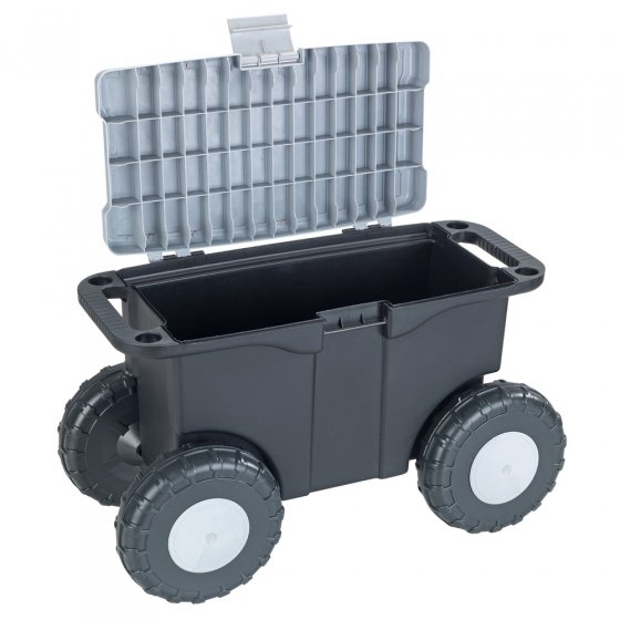 Garten- und Hobbywagen XXL, komfortable Sitzhöhe 