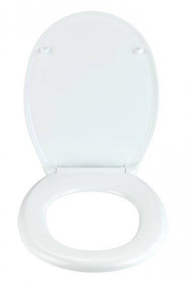 WC-Sitz Duroplast Mod. Tucson Weiß, Externe Easy-Close Absenkautomatik