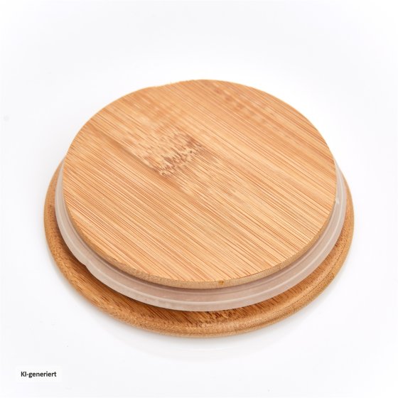 Vorratsdose mit Bambusdeckel Stripes 