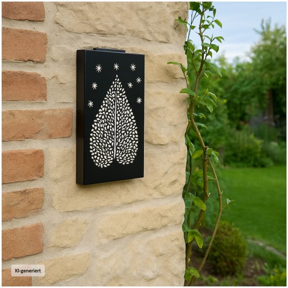 Solarleuchte Blatt 