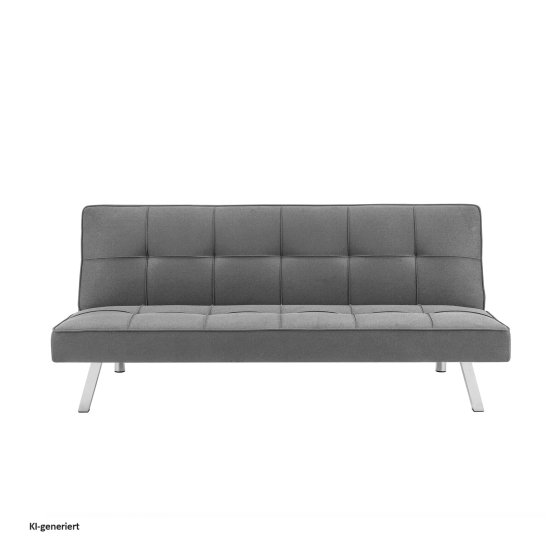 Klappsofa Grau Milena 