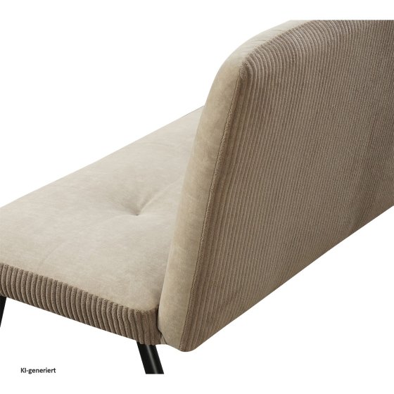 2-Sitzer Bank Taupe Joschka 