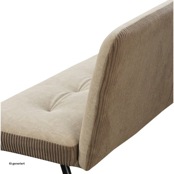 Bank 3-Sitzer Taupe Joschka 
