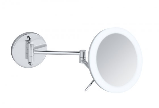 Power-Loc® LED Wandspiegel Aura, Befestigen ohne bohren 
