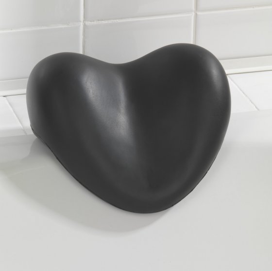 Kopf- und Nackenkissen Mod. Tropic Black, für die Badewanne