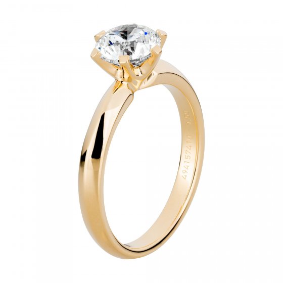 Ring Gold 750 mit natürlichem Brillant 1,50ct. 