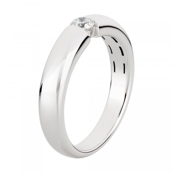 Ring Gold 585 mit natürlichem Brillant 0,25 ct. 