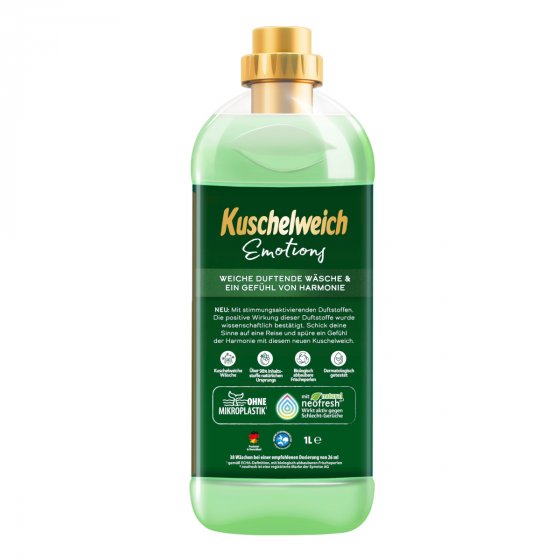 Kuschelweich Weichspüler Konzentrat Emotions Harmonie 38 WL 1000ml 