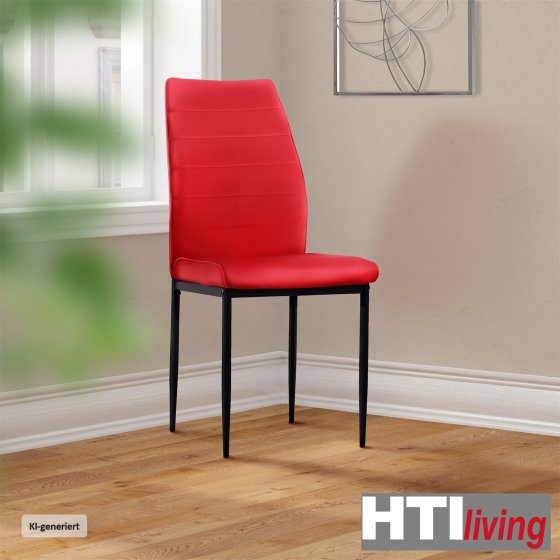 Stuhl Madison Velvet Rot 