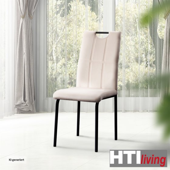 Stuhl Denton Velvet Creme 