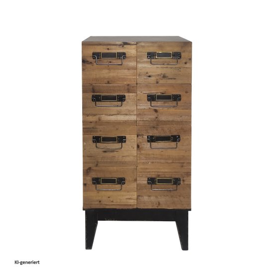 Kommode Imelda 8 Schubladen 