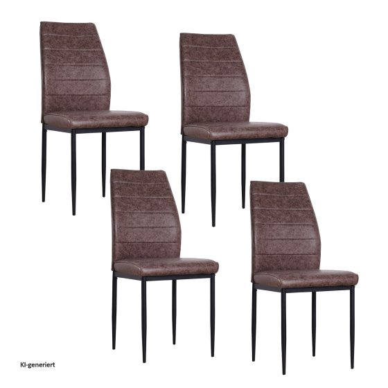 Stuhl Madison Vintage 4er-Set 