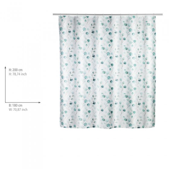 Duschvorhang Mod. Pioppo, Textil (Polyester), 180 x 200 cm, waschbar 
