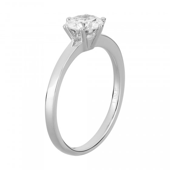 Ring Gold 750 mit natürlichem Brillant 1,00ct. 