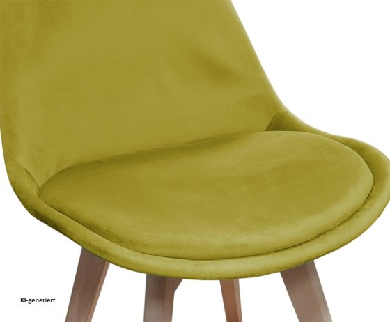 Stuhl Atlanta Velvet Curry 