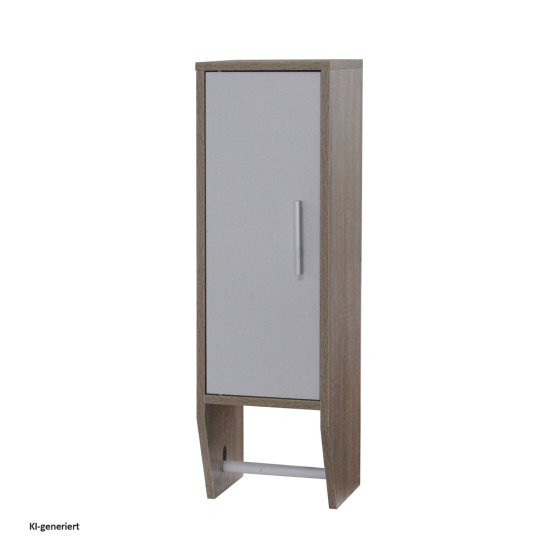 Toilettenpapierhalter mit Schrank 