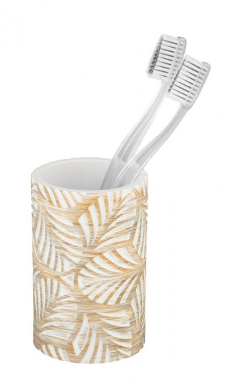 Bad-Accessoire Set Mod. Terralba, 2-teilig, aus Polyresin 