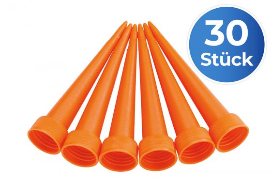 Bewässerungs-Spikes 30er Set, gleichmäßige Wasserversorgung von Pflanzen 