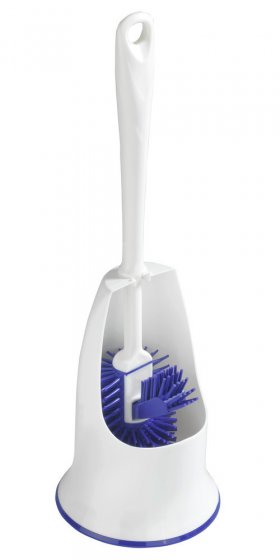 WC-Hygiene-Garnitur, Lila, 2er set, mit Randbürste 