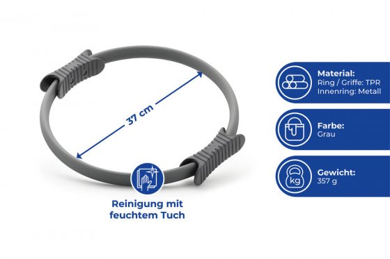 Pilates Ring, 37 cm Durchmesser 