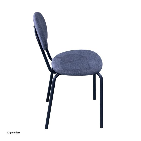 Stuhl Anella Dunkelgrau 4er-Set 