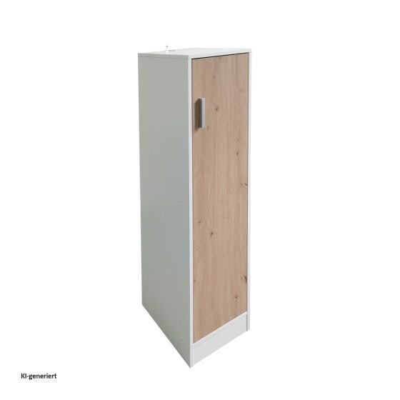 Küchenschrank Weiß Artisaneiche Blanca S 