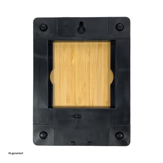 Digitale Küchenwaage Bambus 5 kg LCD Display Touch Tara Funktion 